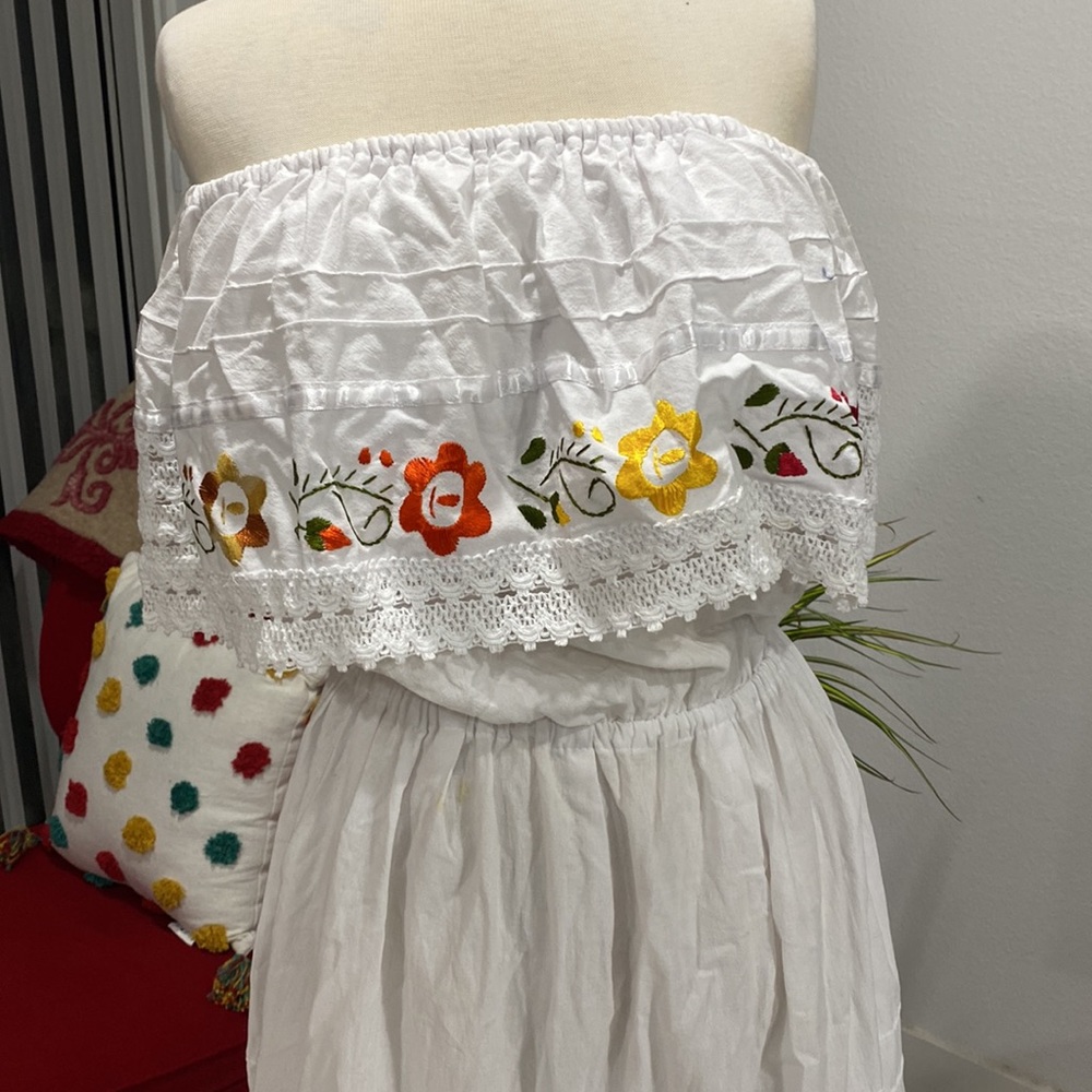 💯 % COTTON & HANDMADE 🙌🏻 DRESS - Picture 3 of 9